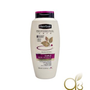 ماسک و نرم کننده مو فر هربالHerbal Professional Curls Conditioner & Mask