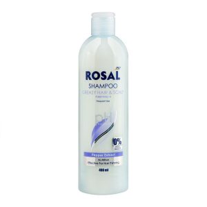 شامپو مو بدون سولفات روزال مخصوص موهای چربRosal sulfate-free hair shampoo for oily hair, volume